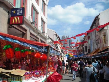 chinese new year in singapore chinatown