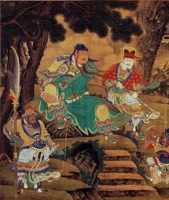 guan gong ming dynasty painting