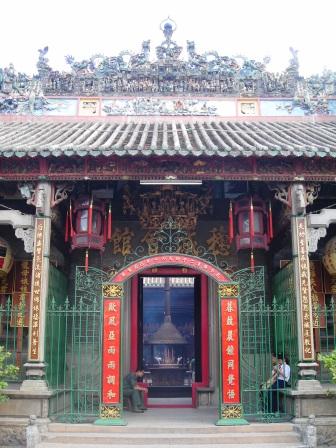 front hall of matsu temple